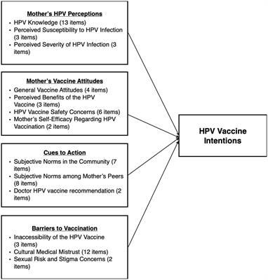 Factors associated with HPV vaccine acceptability and hesitancy among Black mothers with young daughters in the United States